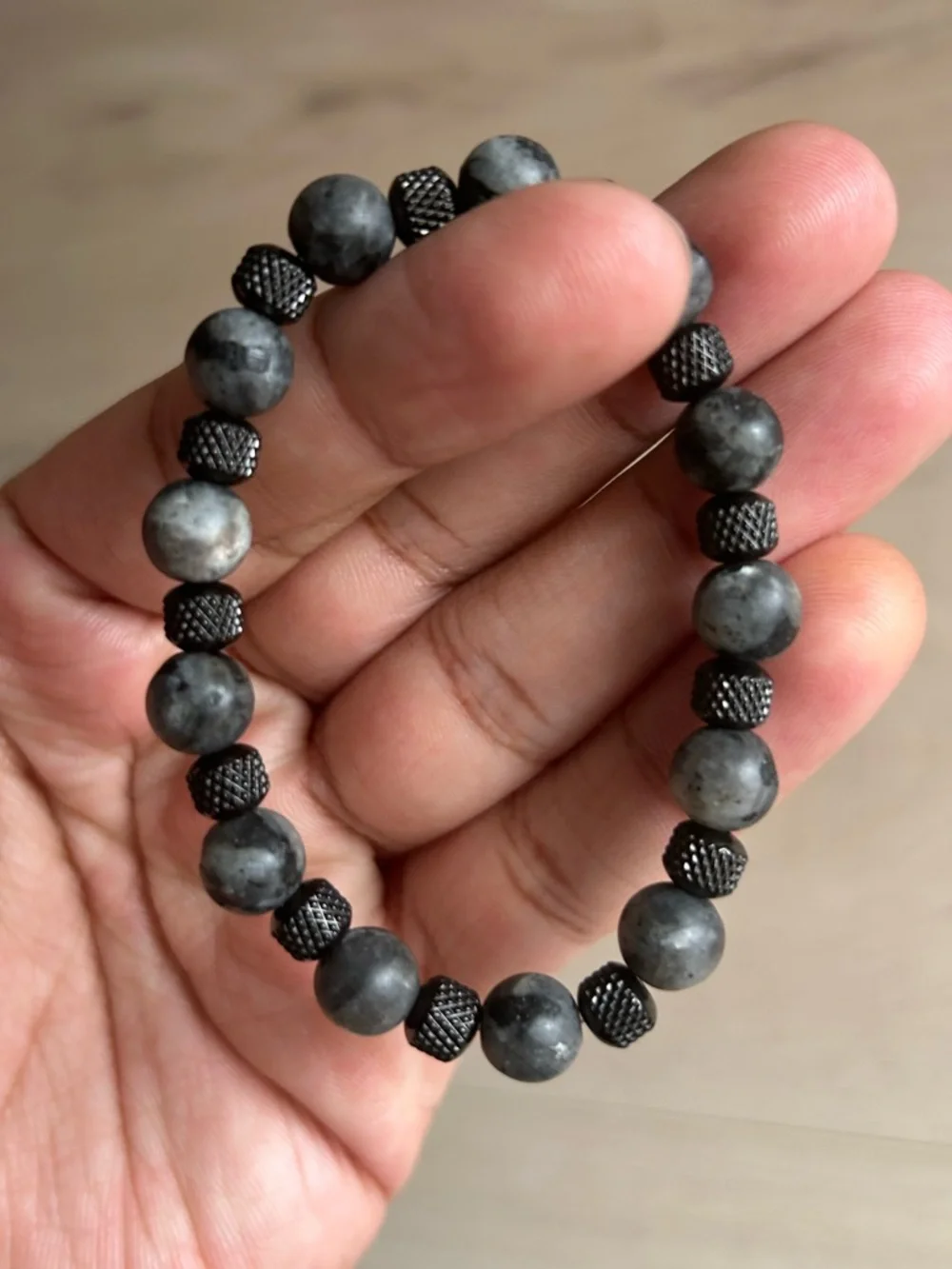 Labradorite Bead Necklace size 6